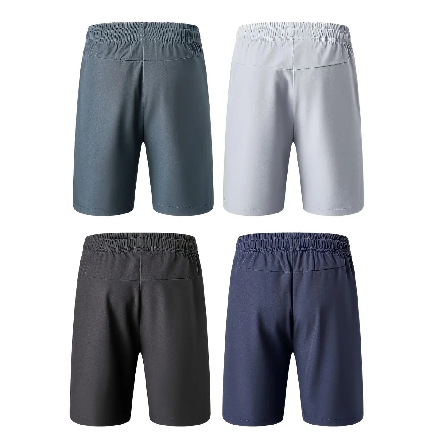 Combo of 4 Men's Stretchable Cotton Shorts for Summers 🌞👕