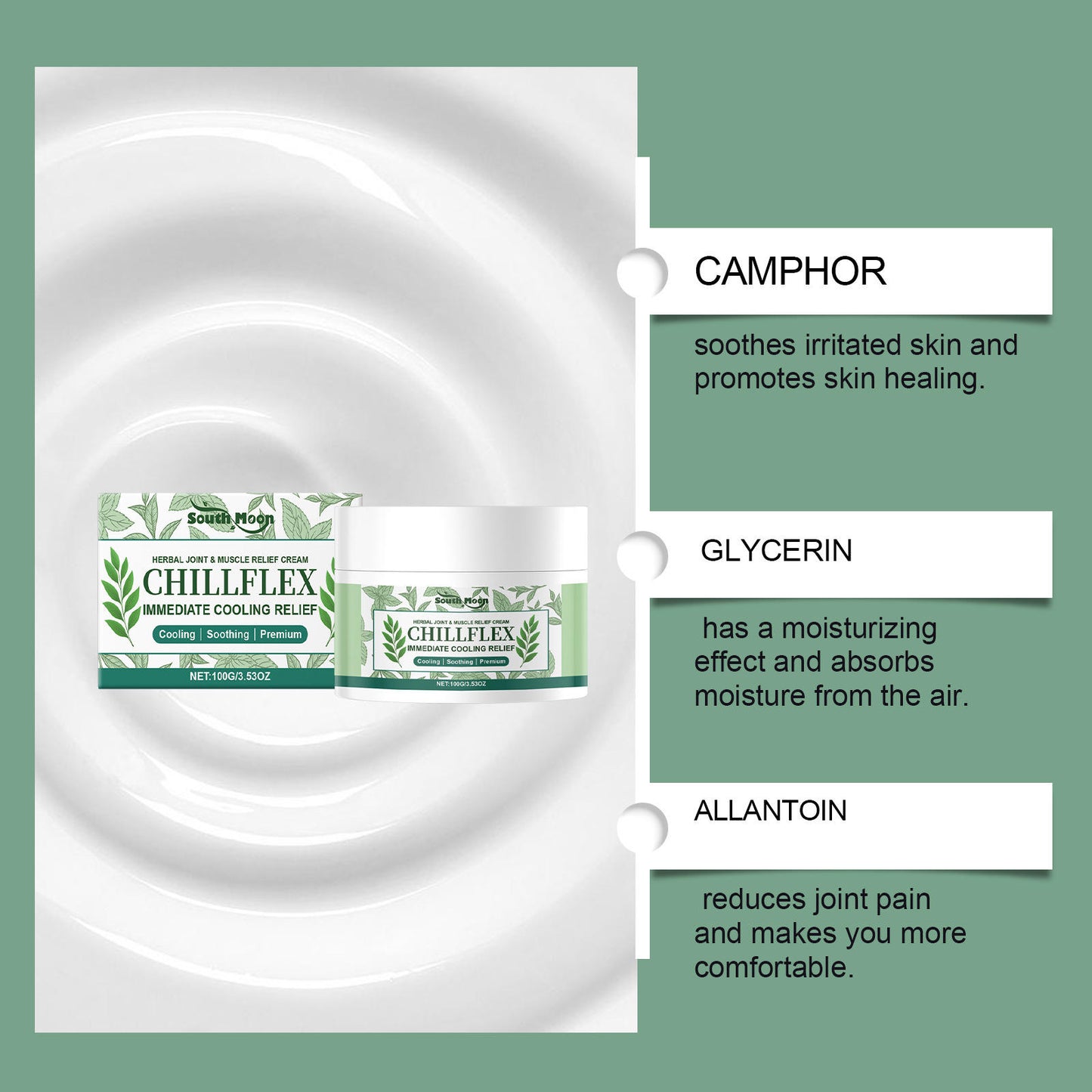 ChillFlex™- Herbal Joint & Muscle Pain Relief Cream (Buy 1 Get 1 Free 🔥🔥)