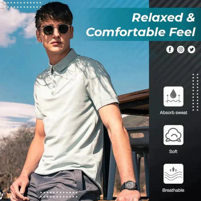 Mens Polo T-Shirt Pack Of 4 (Buy 1 GET 3 FREE🔥🔥)