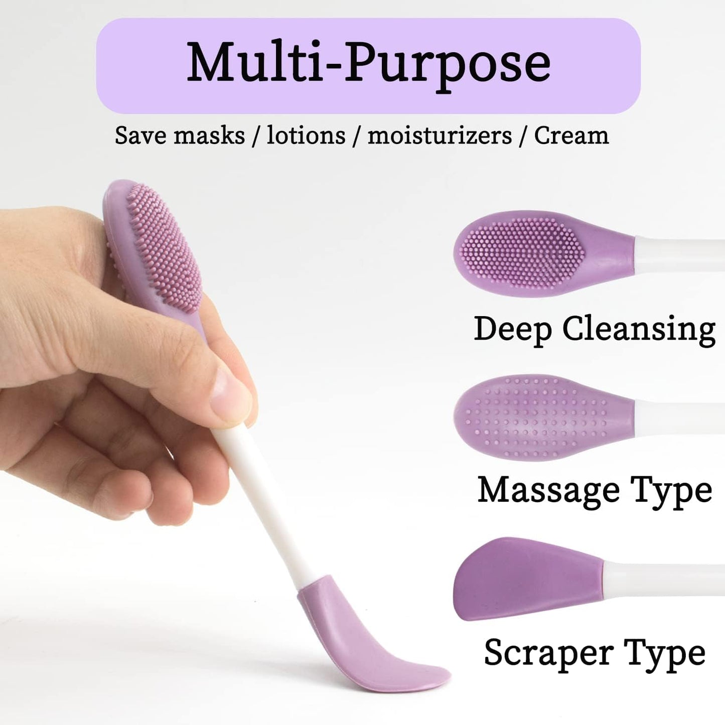 2 in 1 Multipurpose Silicone Brush (Buy 1 Get 1 Free + Free Facewash🔥🔥)