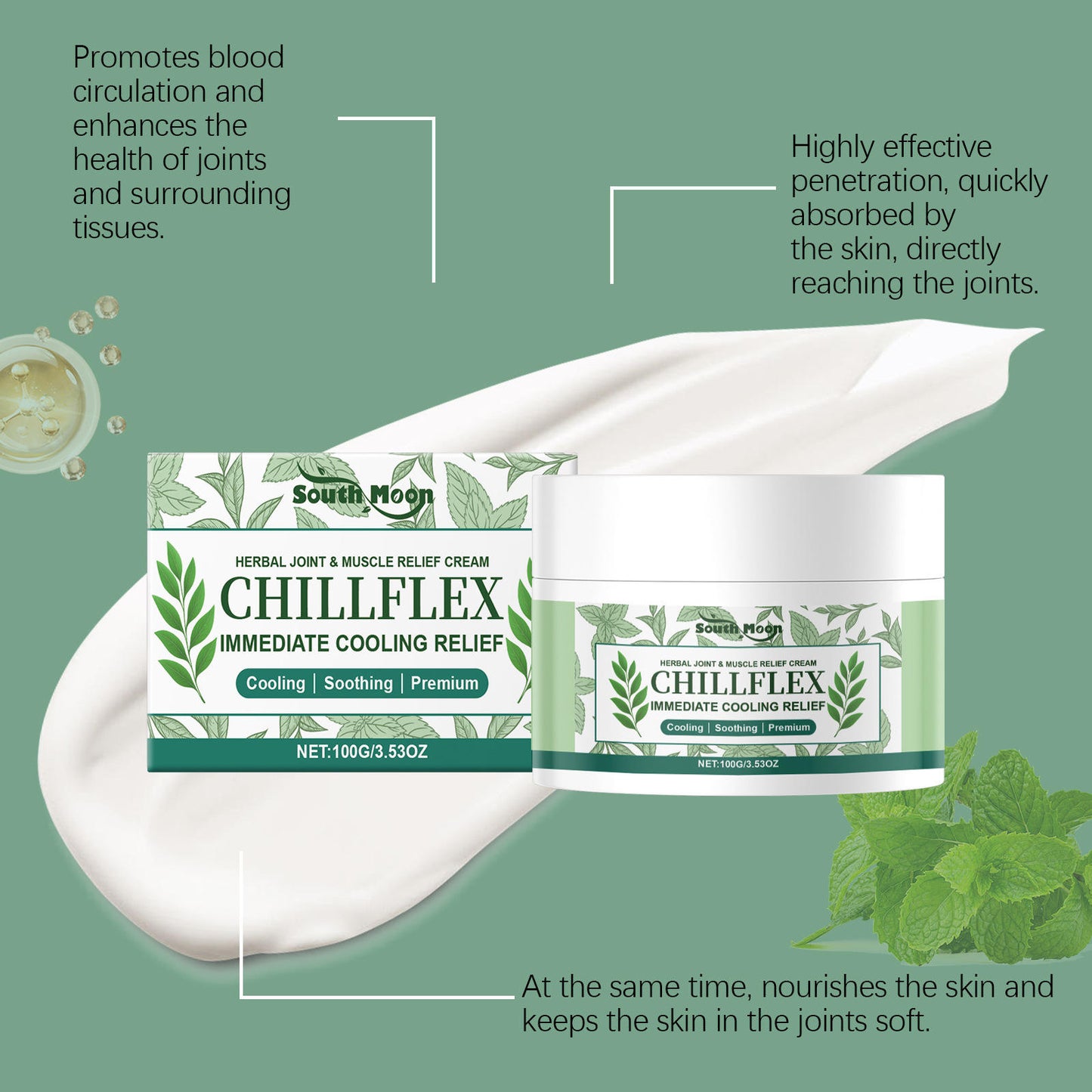 ChillFlex™- Herbal Joint & Muscle Pain Relief Cream (Buy 1 Get 1 Free 🔥🔥)