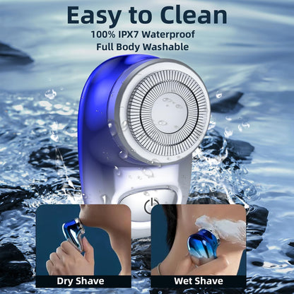 QuickTrim™ Mini Electric Shaver ✂️⚡ (USB Rechargeable & Waterproof)